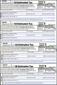 estimated tax payments quarterly figure income