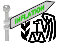 irs inflation adjustments for 2013