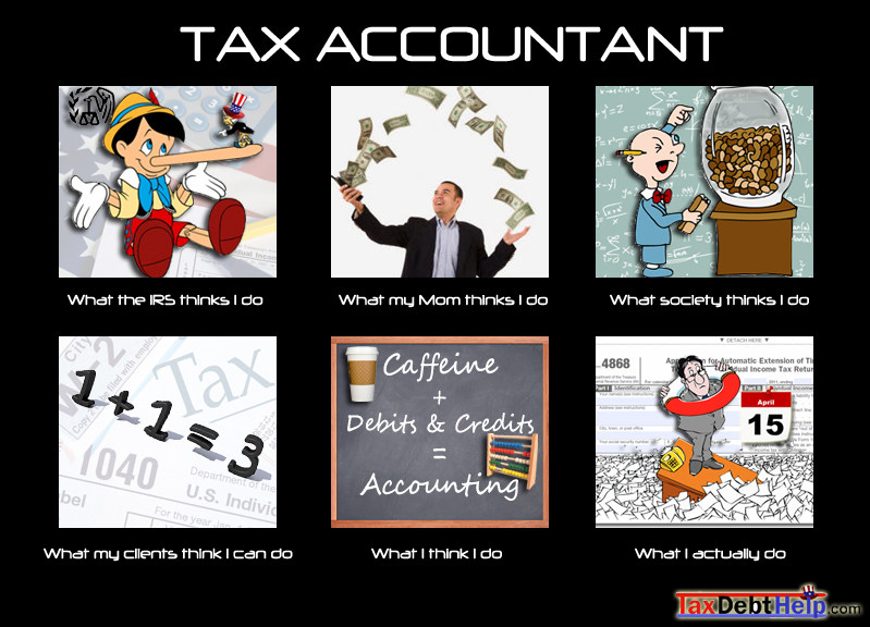 what tax accountants do meme
