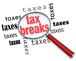 tax breaks and extensions